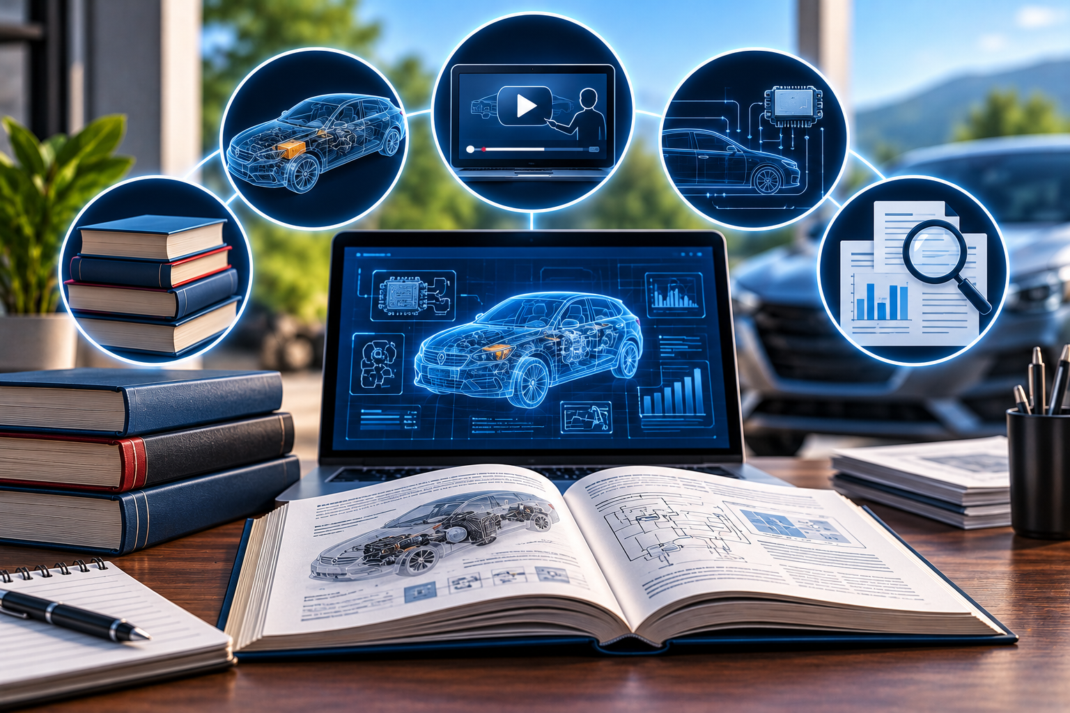 Automotive locksmith research and vehicle key technology education